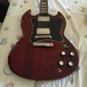 Epiphone Custom Shop Limited Edition SG Wine Red image 1