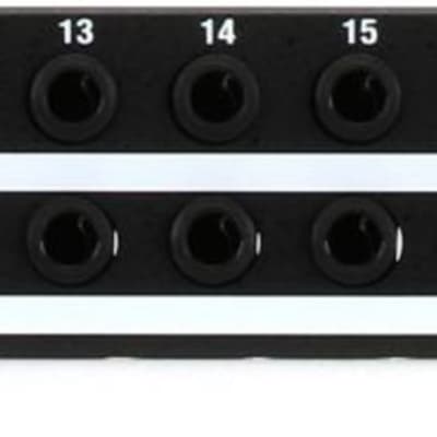dbx PB-48 48-point 1/4 inch TRS Balanced Patchbay  Bundle with Pro Co BPBQXF-5 Excellines Balanced Patch Cable - XLR Female to TRS Male - 5 foot image 1