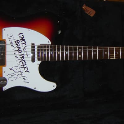 Valley Arts Custom Pro Tele(Brad Paisley signed Time Well Wasted Tour model signed  )2005 1of3 made image 3