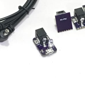 JNFX/Think Make Repeat Pocket Operator power supply kit(for 4 POs)  (PO-PWS) 2017 Black & Purple image 2