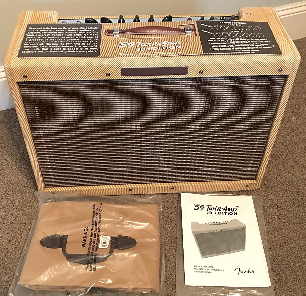 Fender joe bonamassa clearance amp