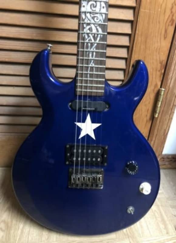 Schecter Crazytown Signature Electric Guitar Diamond Series CXT Trouble  Blue/Indigo