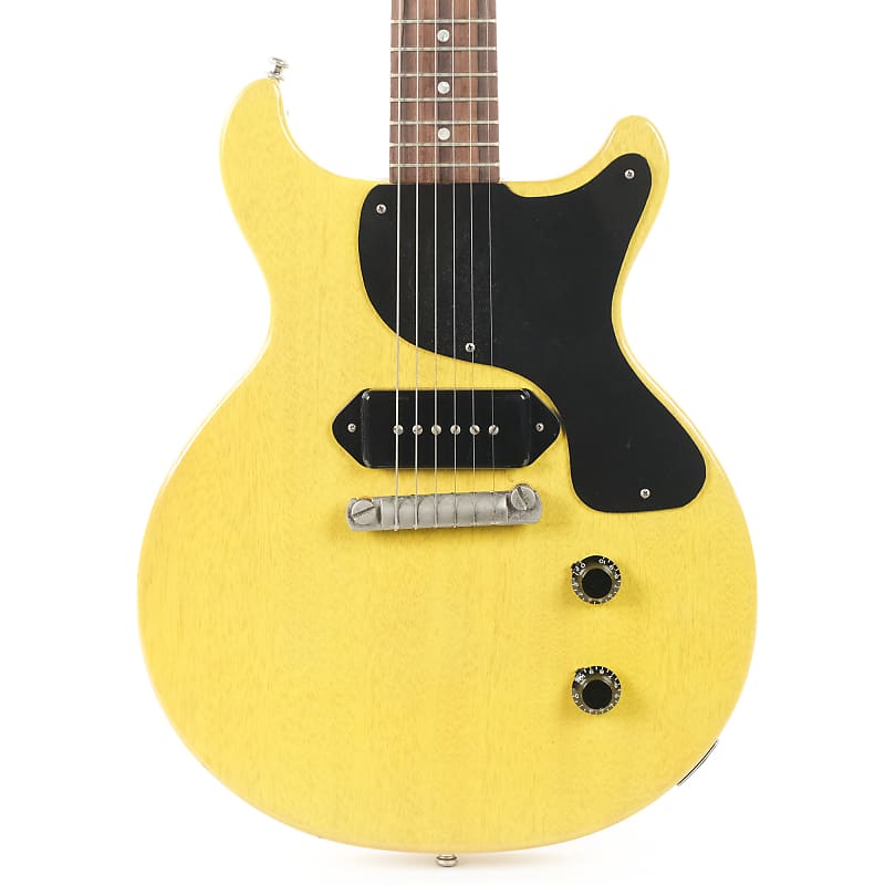 Gibson Les Paul Junior Double Cutaway TV yellow Owned By