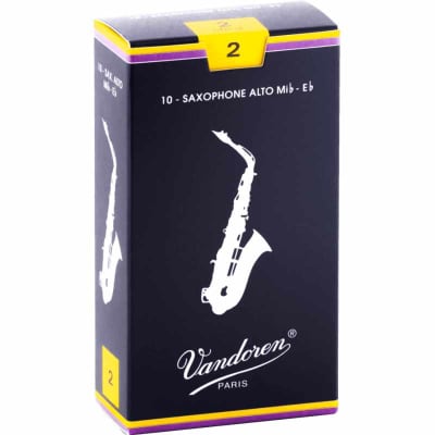 Vandoren SR212 Anches saxophone alto Traditionnelles force 2 image 1