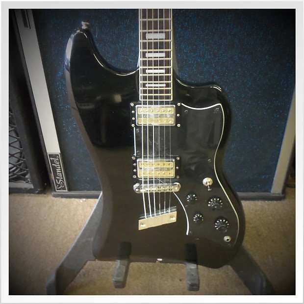 DeArmond by Guild Jet Star Black (Guild Thunderbird Reissue