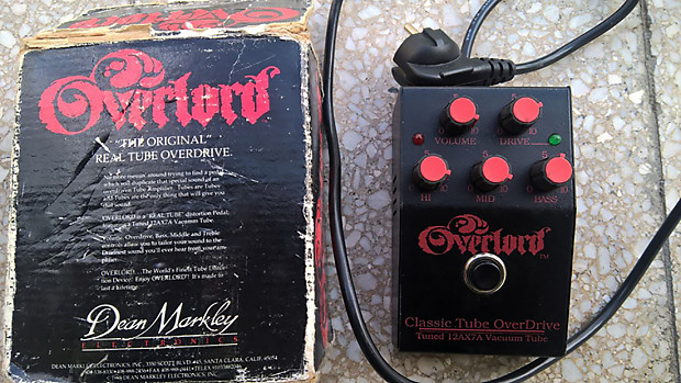 Dean Markley Overlord  - realistic tube overdrive and distortion image 1