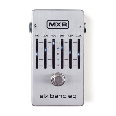ギター MXR M109S SIX BAND EQ MXR M109S Six Band EQ Pedal | Sweetwater