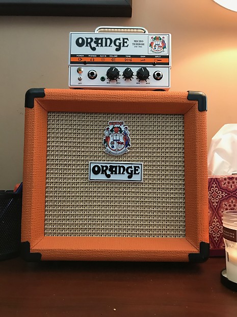 Orange micro terror head and ppc108 cabinet on sale
