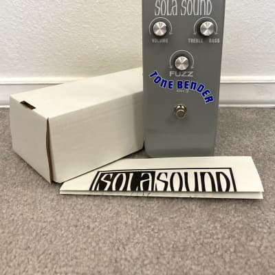 Reverb.com listing, price, conditions, and images for sola-sound-tone-bender-mkiv-by-d-a-m