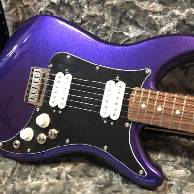 Fender Lead III vintage 1980 reissue=cool metal purple*authentic garage rock/top player*FREE GIGBAG! image 2