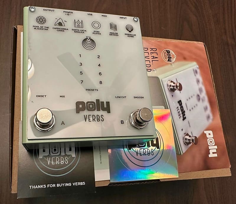 Poly Effects | Verbs | エフェクター | Five G music technology