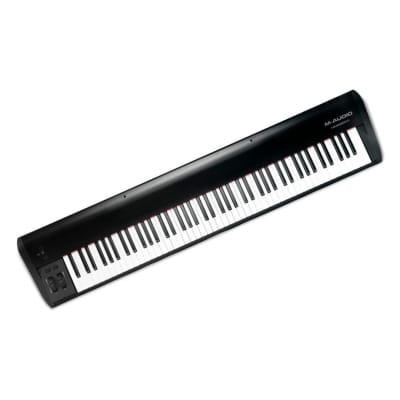 M-Audio Hammer 88 Velocity-Sensitive Fully-Weighted 88-Keys Keyboard Controller with USB -MIDI Connection and Multiple Keyboard Zones image 2