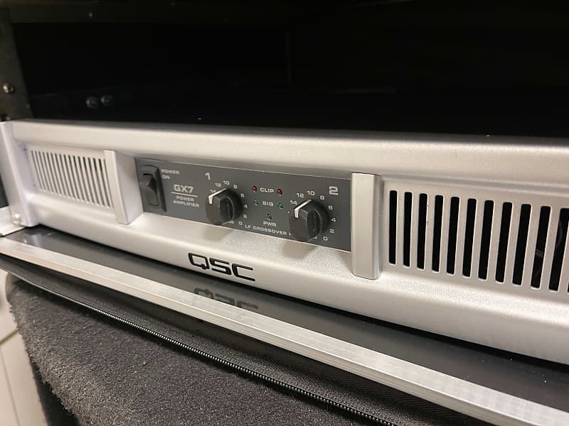 QSC GX7 1,000W 2-Channel Power Amplifier | Reverb