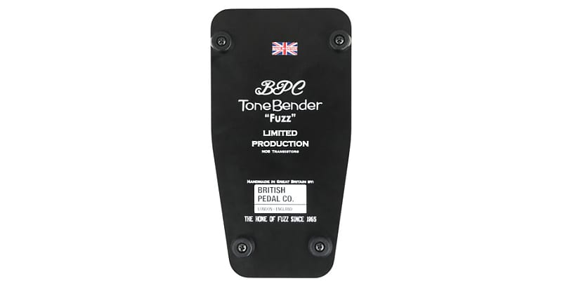 British Pedal Co. Tone Bender MKⅡ OC81D Professional MKII Tone Bender OC81D