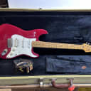 Fender California Fat Stratocaster with Maple Fretboard 1998 Candy Apple Red