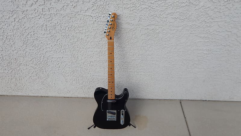 、　Fender Telecaster Blackout Fender Deluxe Blackout Tele | Sweetwater