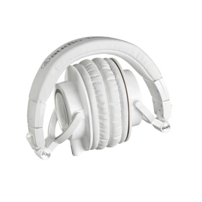 Audio-Technica ATH-M50x Monitor Headphones (White) image 4