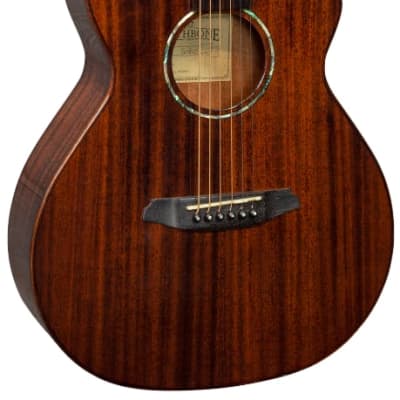 Rathbone No. 1 Baby Concert Cutaway Mahogany Acoustic Guitar, Natural for sale