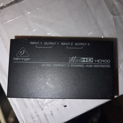 Reverb.com listing, price, conditions, and images for behringer-hd400-micro-hum-destroyer