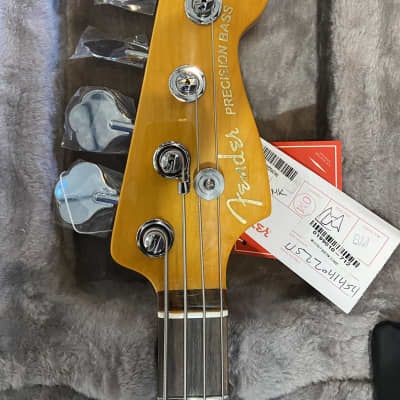 Fender American Ultra Precision P Bass RW Ultraburst #US22041454  8lbs 134.6 oz. USA image 13