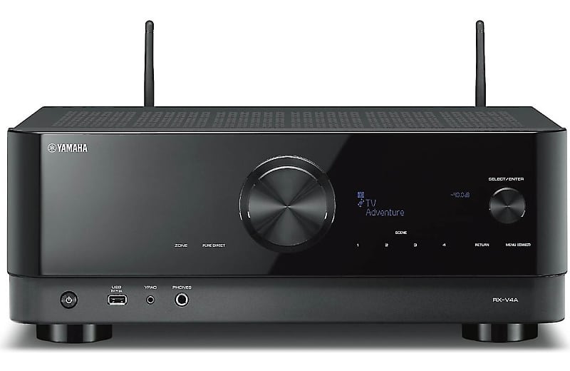 Yamaha Yamaha RX-V4A 5.2-channel home theater receiver with Wi-Fi®, Bluetooth® image 1