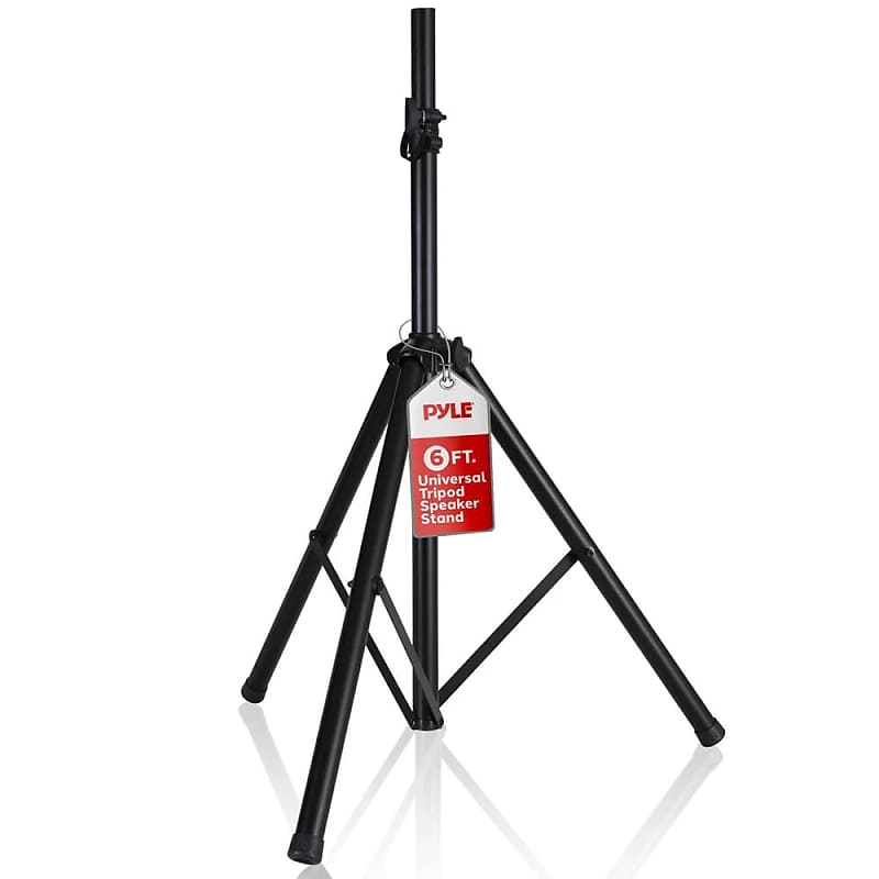 Pyle® Tripod Speaker Stand (6ft) - PSTND2  			