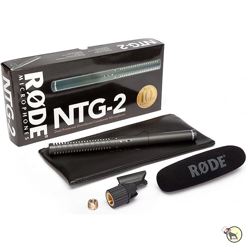 Mint Rode NTG2 Multi-Powered Shotgun Microphone for Video and Film Production image 1