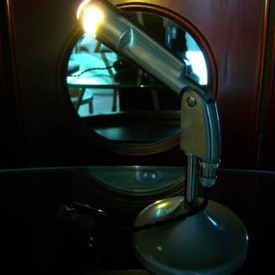 Vintage 1950's Electro-Voice 664 Cardioid Dynamic Microphone mod LED lamp light 666 7676 image 19