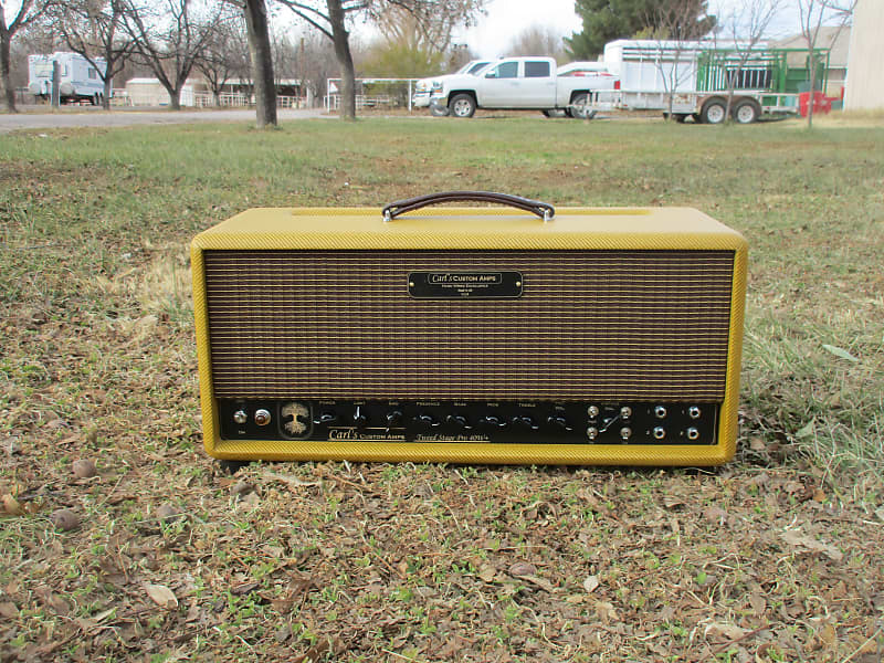 Carl's Custom Amps Tweed Stage Pro 40W to 1/10W  Twin/Bassman Style with London Power Scaling image 1