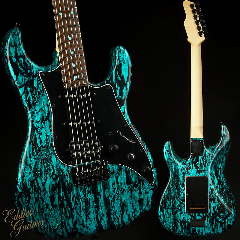 James Tyler Studio Elite HD - See Thru Turquoise Tint over | Reverb