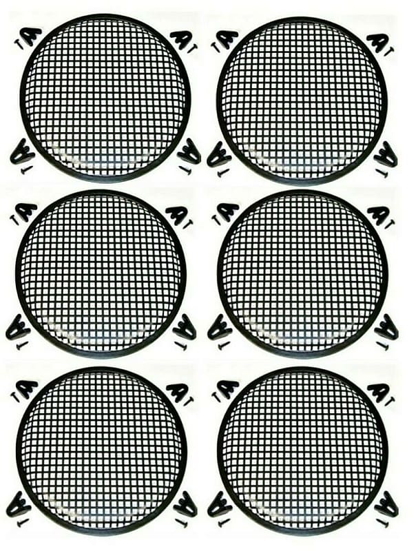 12 INCH SUBWOOFER 2 GRILLS WAFFLE SPEAKER COVER GRILLE