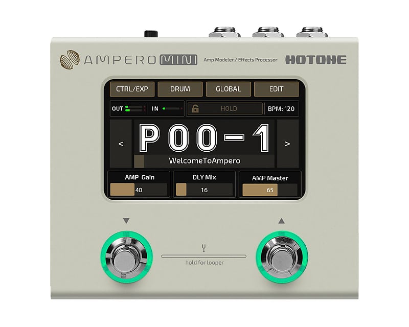 Hotone Ampero Mini - White | Reverb