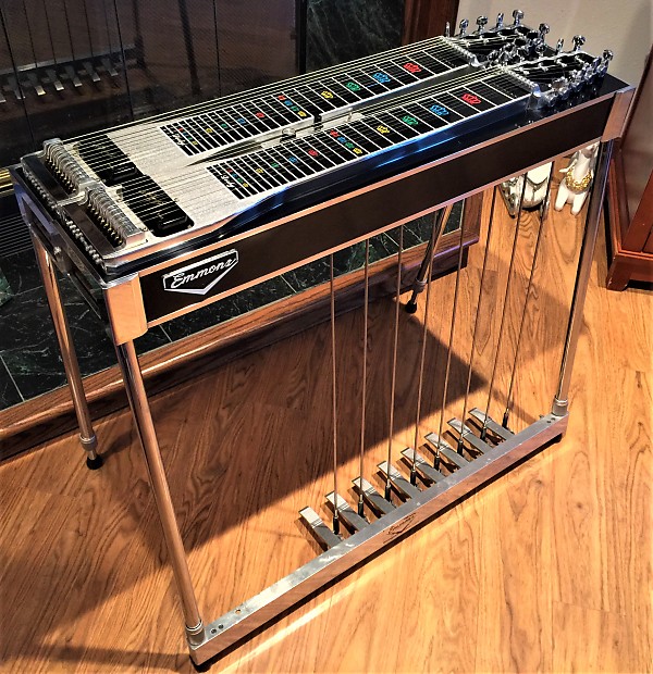 Emmons LeGrande Black Mica 8x5 pedal steel guitar