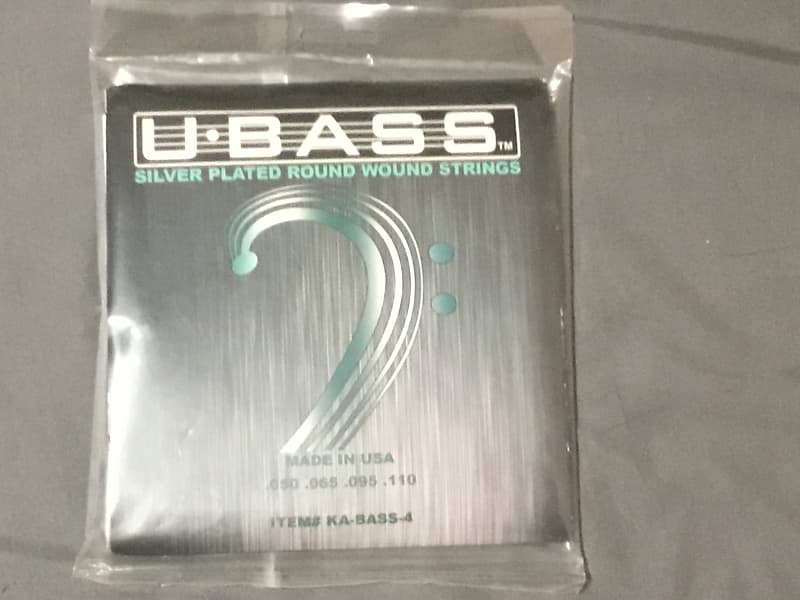 Silver-Plated Nylon Core Round Wound U•BASS® 4-String Set - Kala Brand  Music Co.™