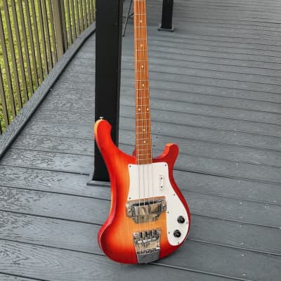 Rickenbacker 4000 Bass 1967 - an ultra rare 4000S in a stunning Fireglo this is as rare as these get ! image 3