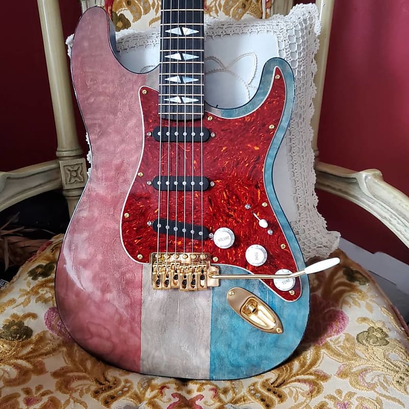 Custom built strat Stratocaster sale or trade | Reverb