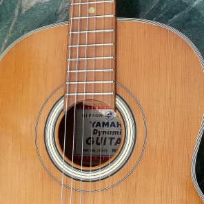 Yamaha Dynamic Guitar No.20 1963 Natural Japan Vintage +