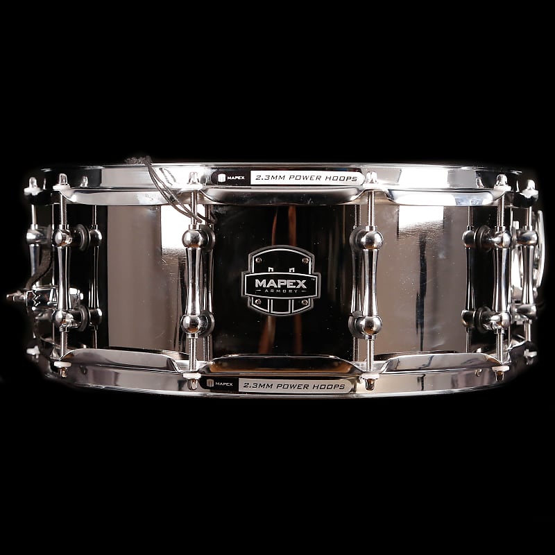 Mapex ARST4551CEB Armory Tomahawk 14x5.5'' Steel Snare Drum USED image 1