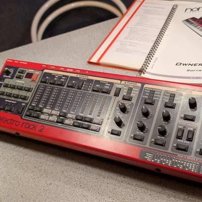 Nord Electro 2 Rack Rackmount Virtual Electromechanical Piano 2002 - 2009 - Red