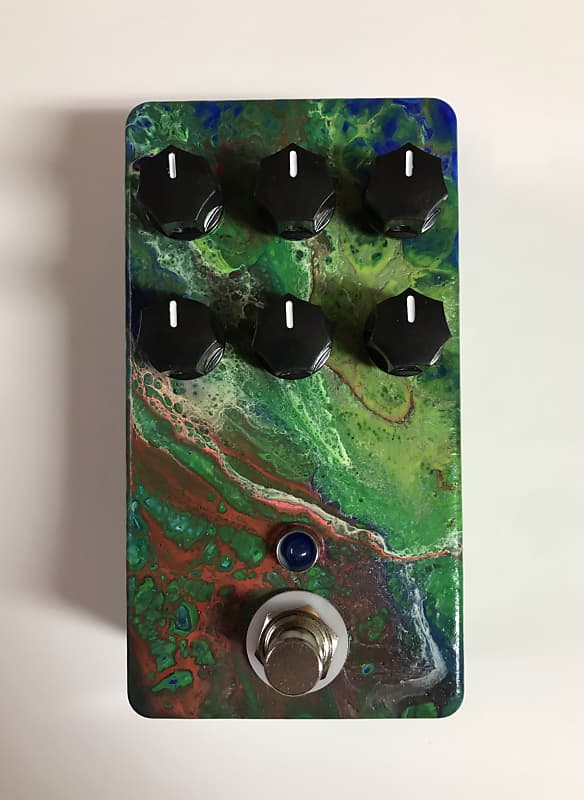 K Pedals Captain Bit Monophonic Guitar Synthesizer Pedal Reverb