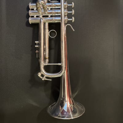 Bach LR180S43 Stradivarius Professional Model Bb Trumpet 2010s - Silver-Plated image 3