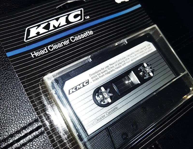 KMC Music Cassette Deck Cleaning Tape New Reverb