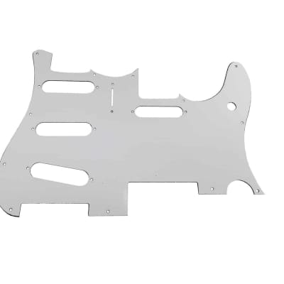 Solo ST / TC Style Pickguard, 3 Ply, White for sale