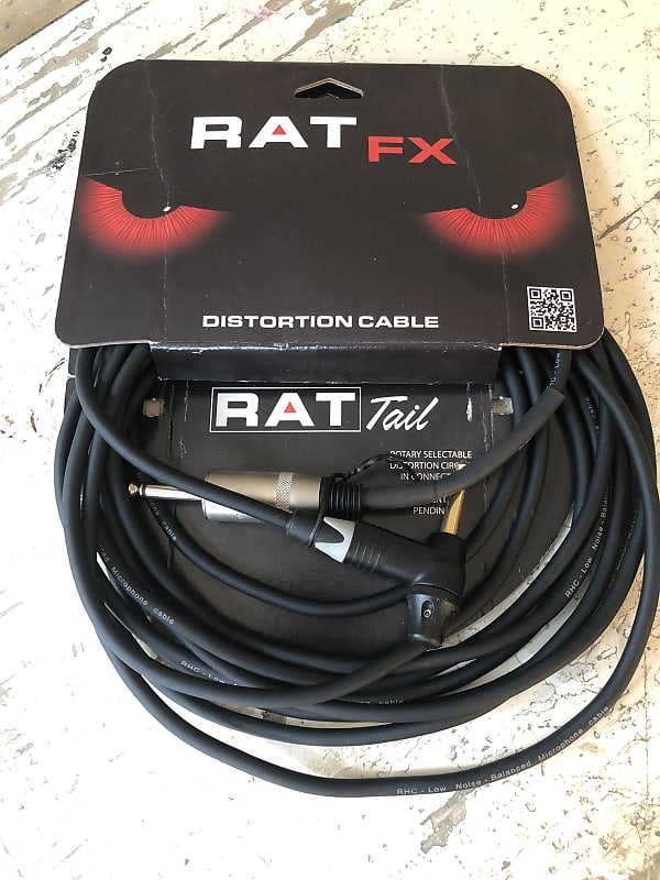 ProCo Rat Tail Distortion Cable - 18’ - Black