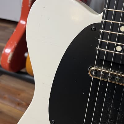 MJT Allparts Partscaster Telecaster - Olympic White image 5
