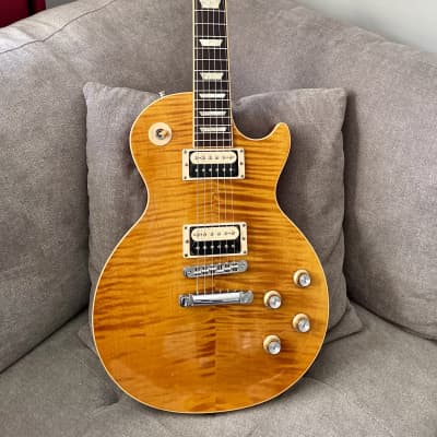 Gibson Les Paul Slash Appetite Electric Guitar | Amber | Reverb Canada