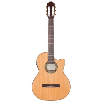 Kremona Fiesta F65CWL TL Thinline Classical Guitar for sale