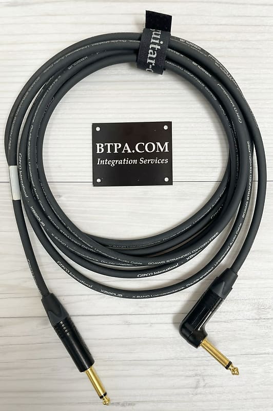 BestTronics Pro Audio Gepco XB20UB 12 Foot Guitar Cable Reverb