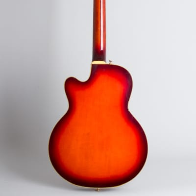 Guild  M-75 BluesBird Thinline Hollow Body Electric Guitar (1968), ser. #DD-184, period hard shell case. image 2
