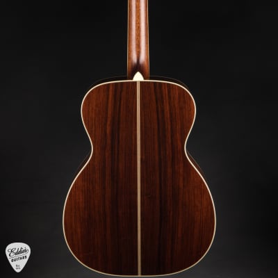 Bourgeois OM Large Soundhole Sunburst - Aged Tone Adirondack & Madagascar Rosewood image 4